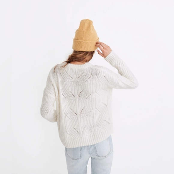 Madewell Charley Pullover Alpaca Blend Sweater Sz S - Picture 12 of 13